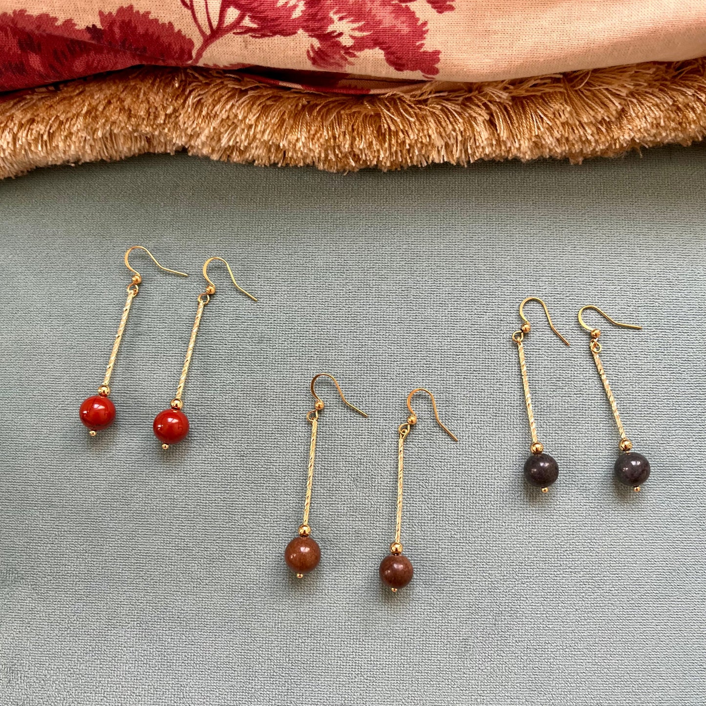 Pendientes Vita Night Grises