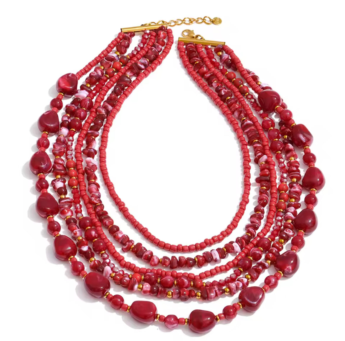 Collar Sicilia Rosso