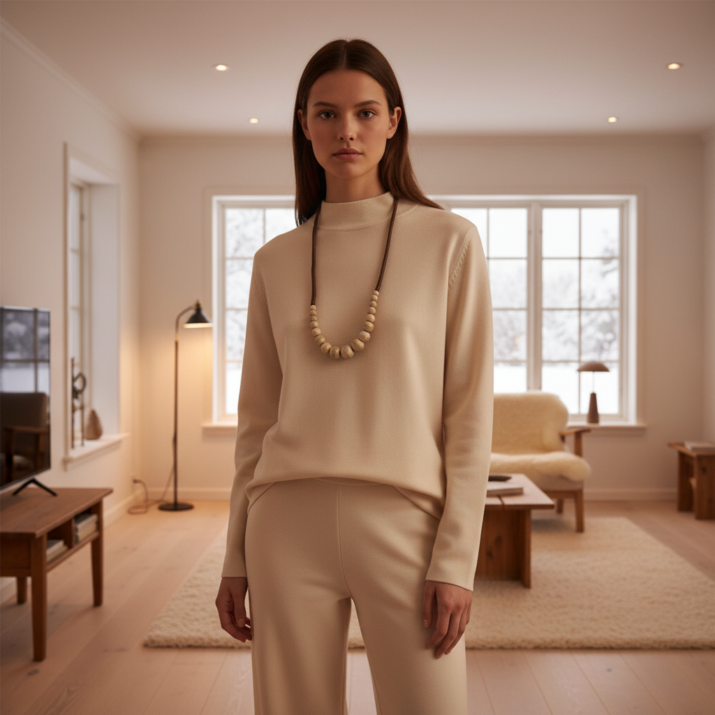 Collar cuentas piedra