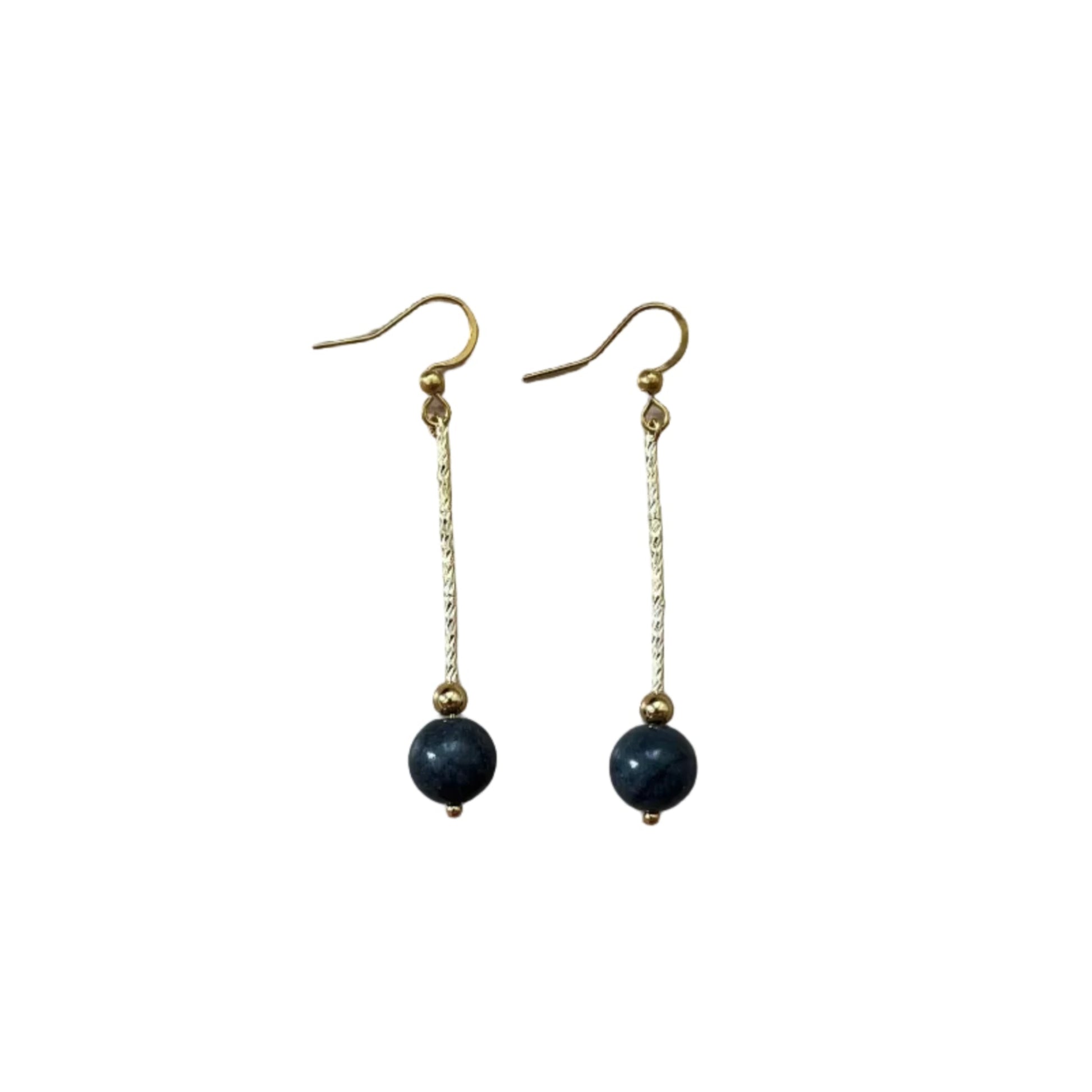 Pendientes Vita Night Jade Rojo