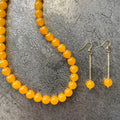 Dúo Prades-Vita Ámbar - collar y pendientes de jade ámbar