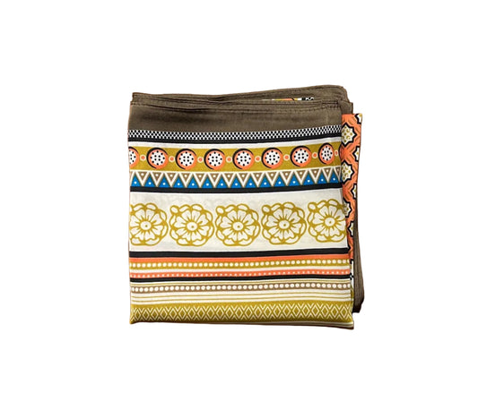 Pañuelo Estocolmo marrón