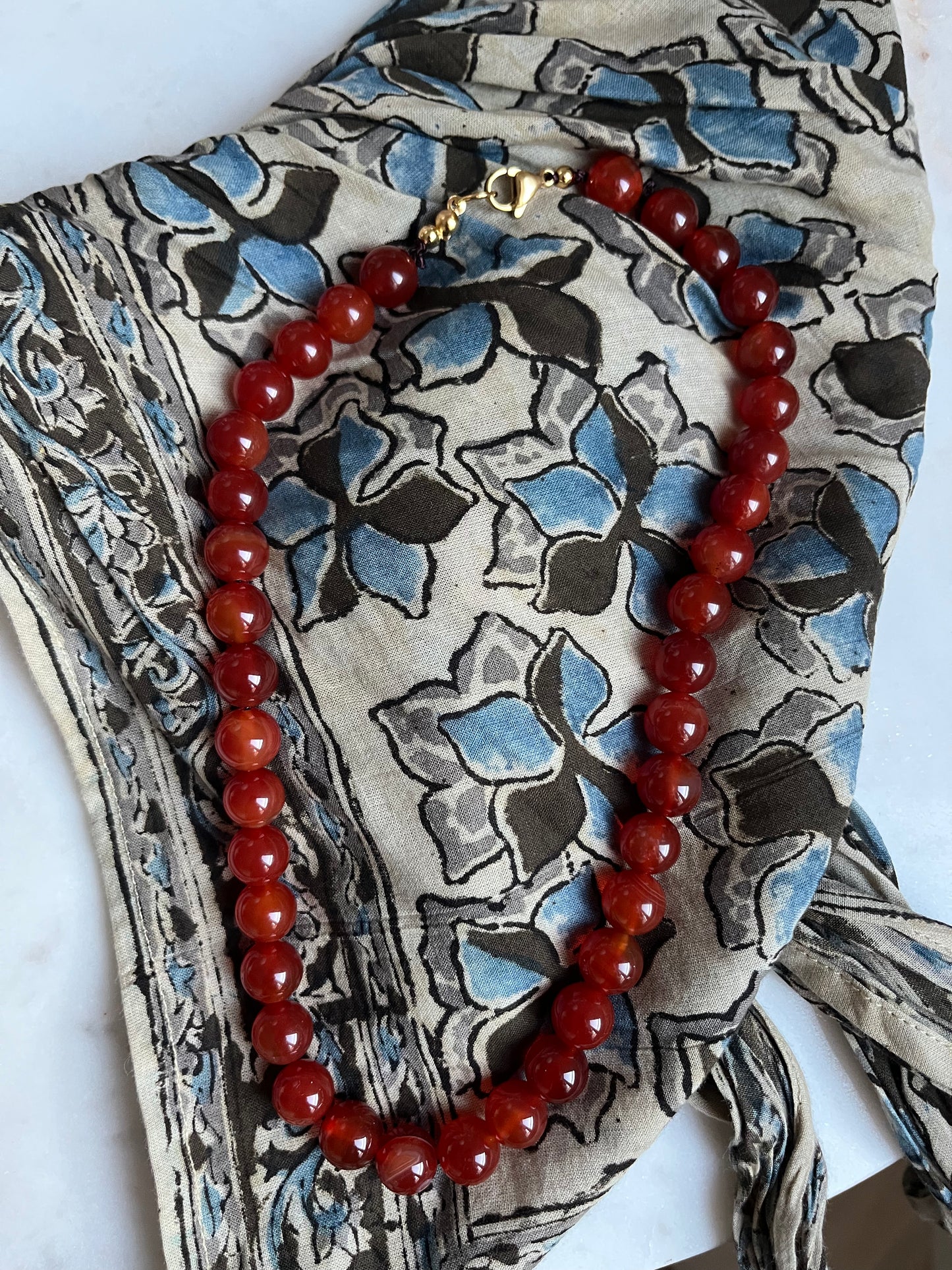 Collar Prades Terracota