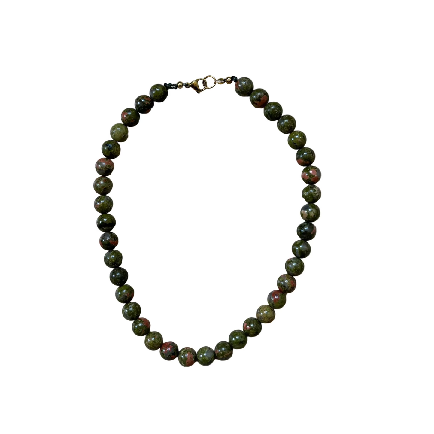 Collar Prades verde jaspe