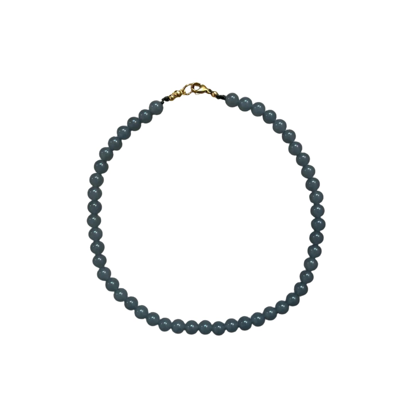 Collar Prades Mini Azul Grisáceo
