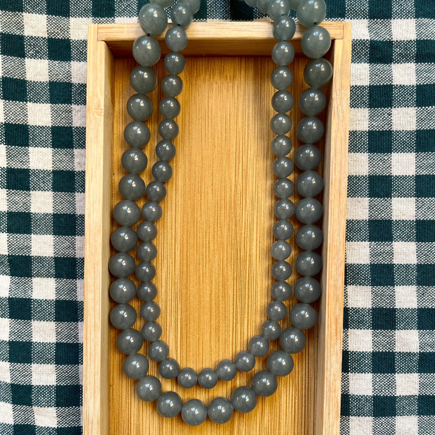 Collar Prades Mini Azul Grisáceo