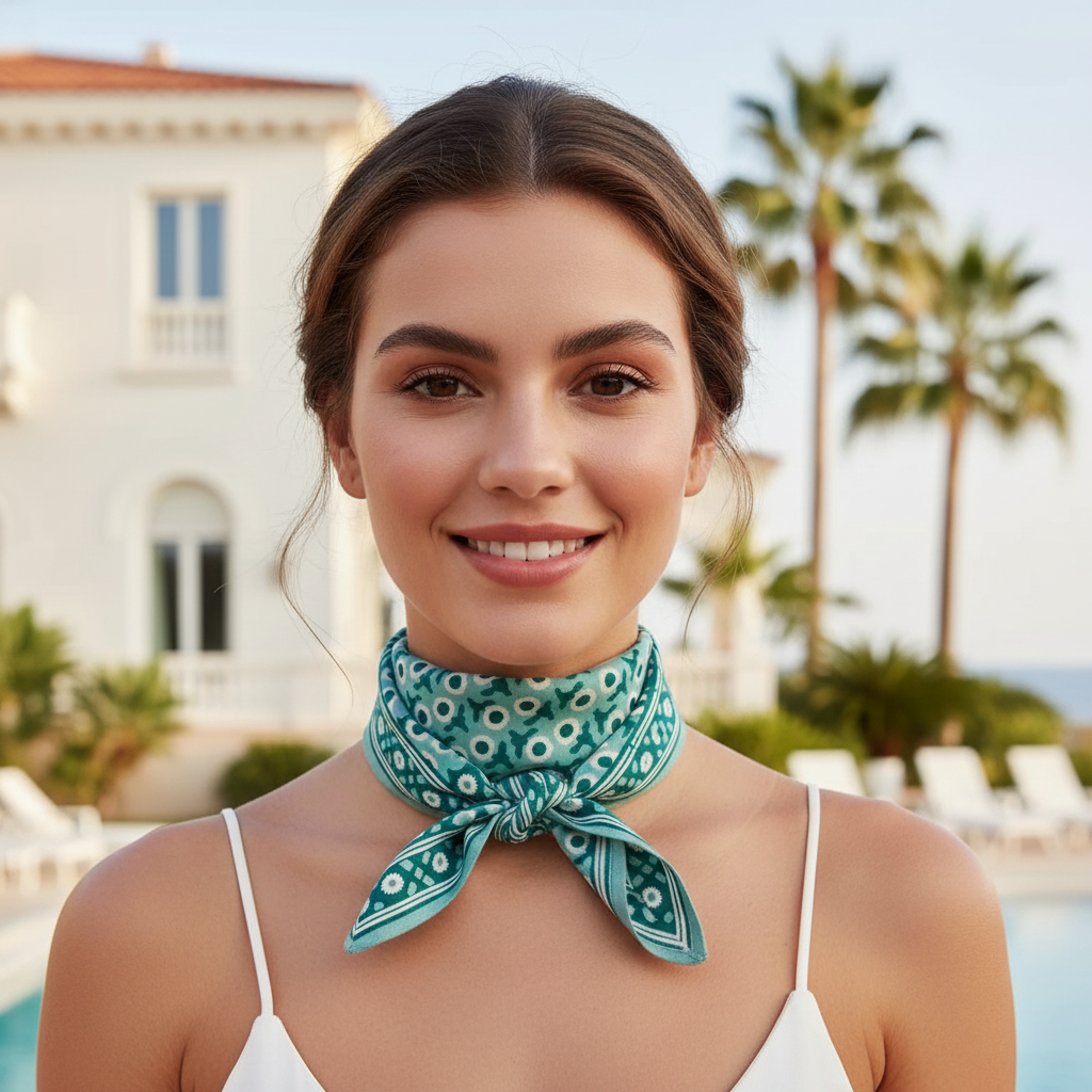 Mujer con Pañuelo Cannes - villa Cannes